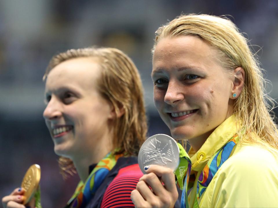 katie ledecky sarah sjostrom