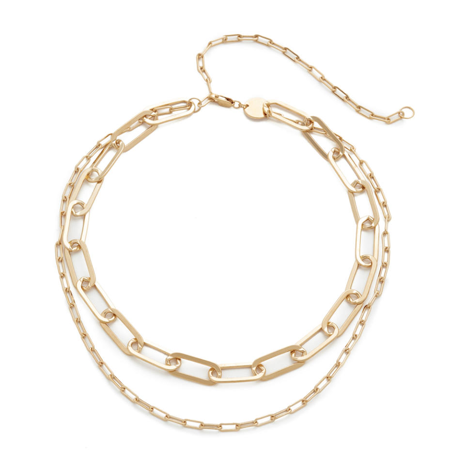 Double- Choker Chain Necklace