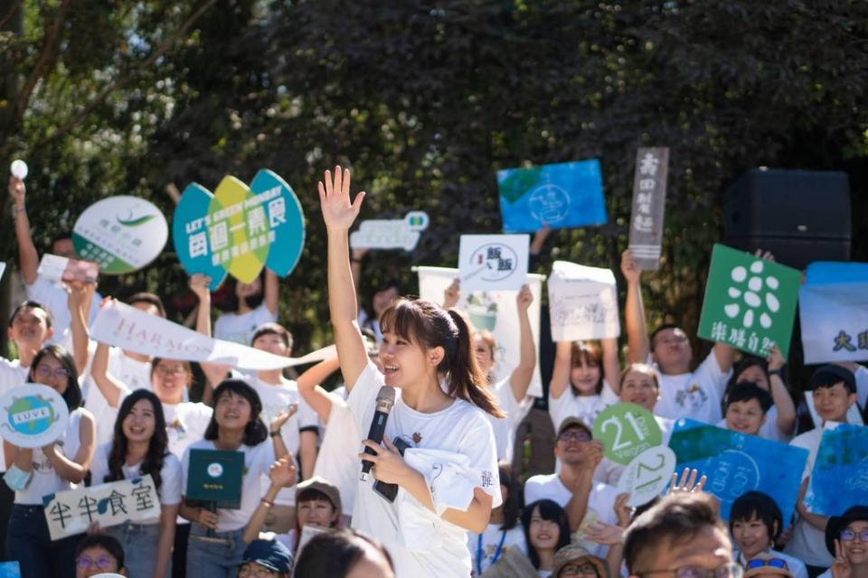 《圖說》無肉市集創辦人張芷睿是霧峰女兒。（無肉市集提供） 