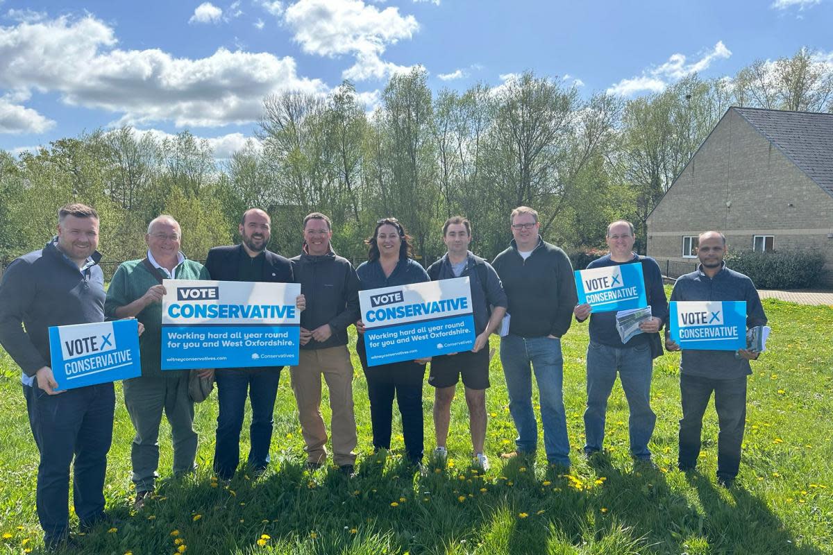 Richard Holden MP in Witney <i>(Image: Conservative Party)</i>