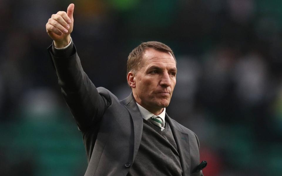 Brendan Rodgers is on course to win his third treble with Celtic - Getty Images Europe