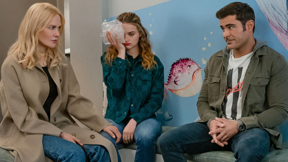 Nicole Kidman, Joey King and Zac Efron in Netflix's A Family Affair.