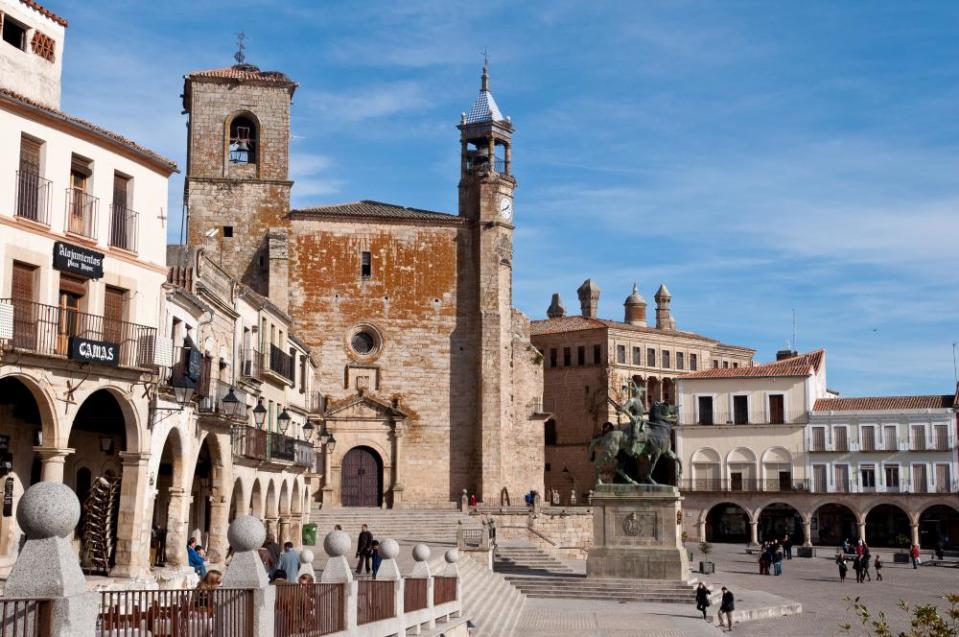 Plaza Mayor, Trujillo, Spain.