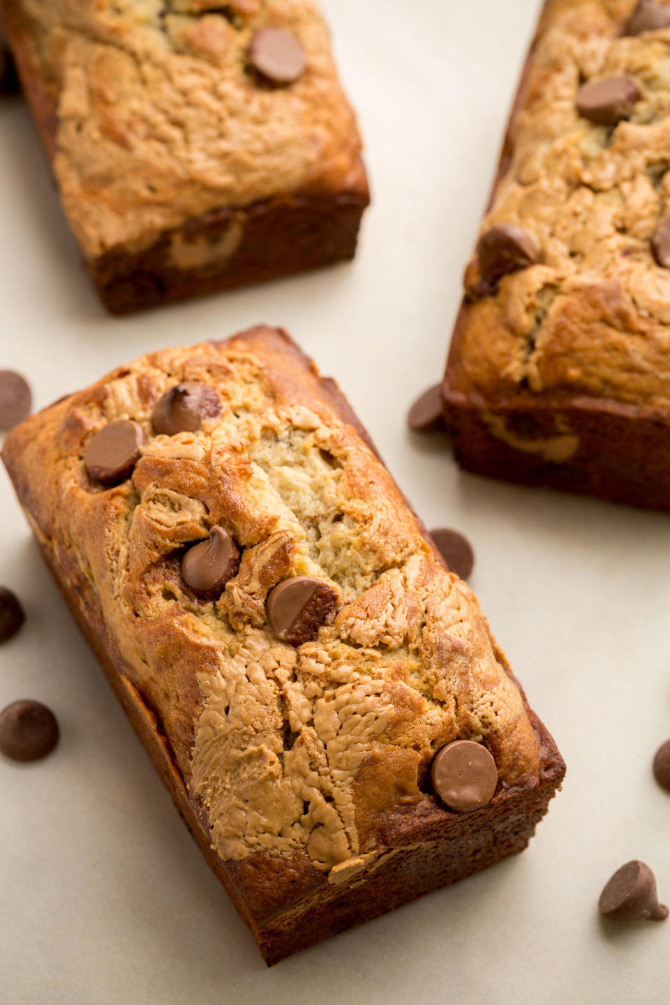 Chocolate-Peanut Butter Banana Bread