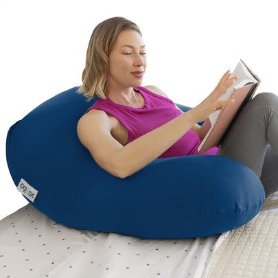 A U-shaped support pillow full of micro-beads