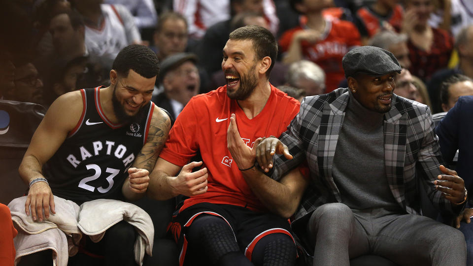 The Toronto Raptors lost some key pieces for a second straight offseason. (Steve Russell/Toronto Star via Getty Images)