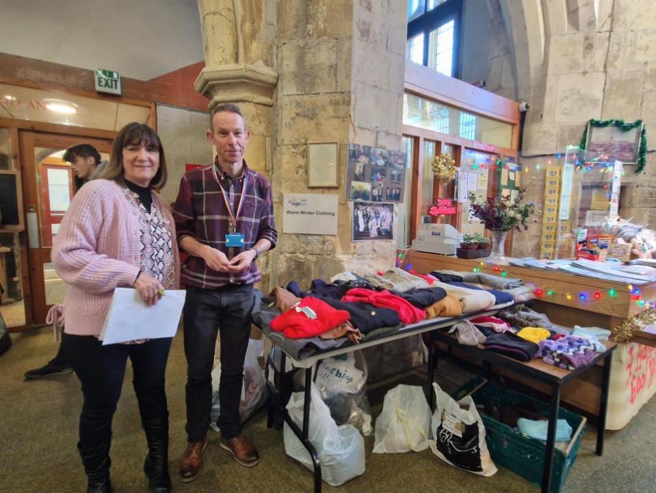 York Press: Age UK's Warm clothes and blankets 