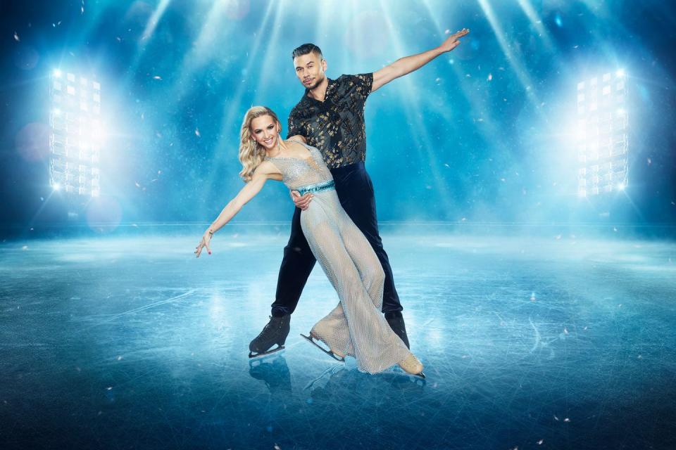 ricky norwood, anette dytrt, dancing on ice 2024