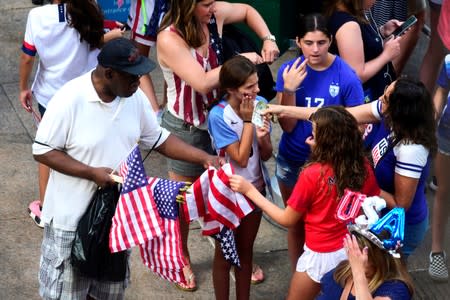 Women's World Cup Champions Parade