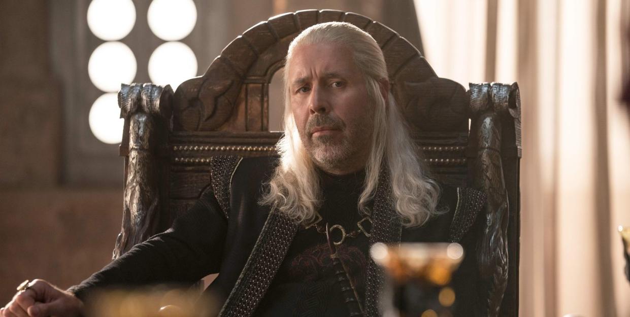 paddy considine as king viserys i targaryen, house of the dragon