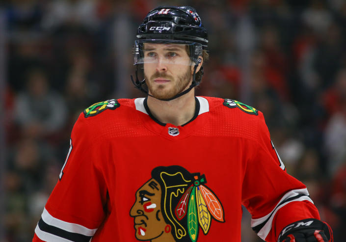 Chicago Blackhawks Right Wing Taylor Raddysh (11) has fantasy value