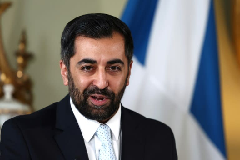 Scotland's First Minister and Scottish National Party (SNP) leader Humza Yousaf said the governing coalition with the Greens was not working (Jeff J Mitchell)