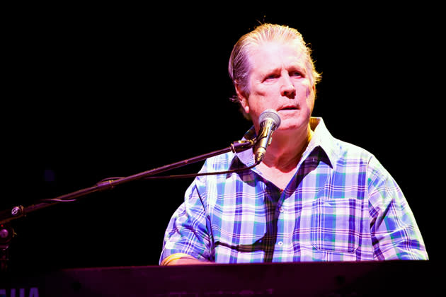 "Is it C or B?" band leader Brian Wilson asks. (Photo courtesy of Lushington)