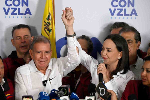 Edmundo González María Corina Machado elecciones venezuela resultados oposicion