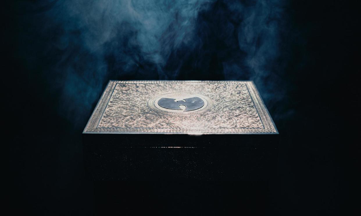 <span>Once Upon a Time in Shaolin, the Wu-Tang Clan seventh’s album. One single copy was made and auctioned for US$2m in 2015.</span><span>Photograph: Mona</span>