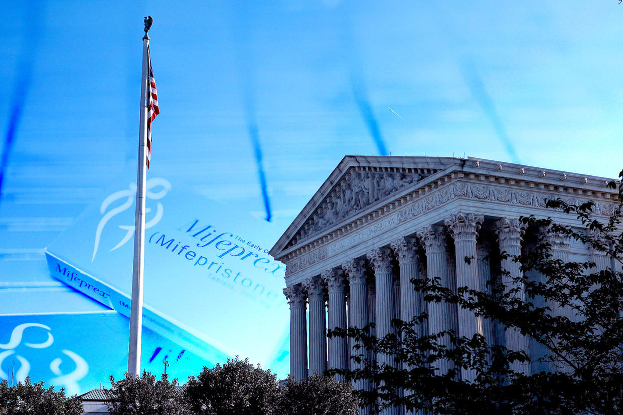 Supreme Court of the United States; Mifepristone Photo illustration by Salon/Getty Images