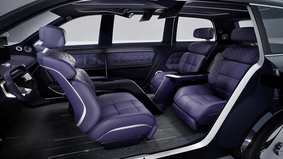 Inside the Genesis Neolun concept SUV