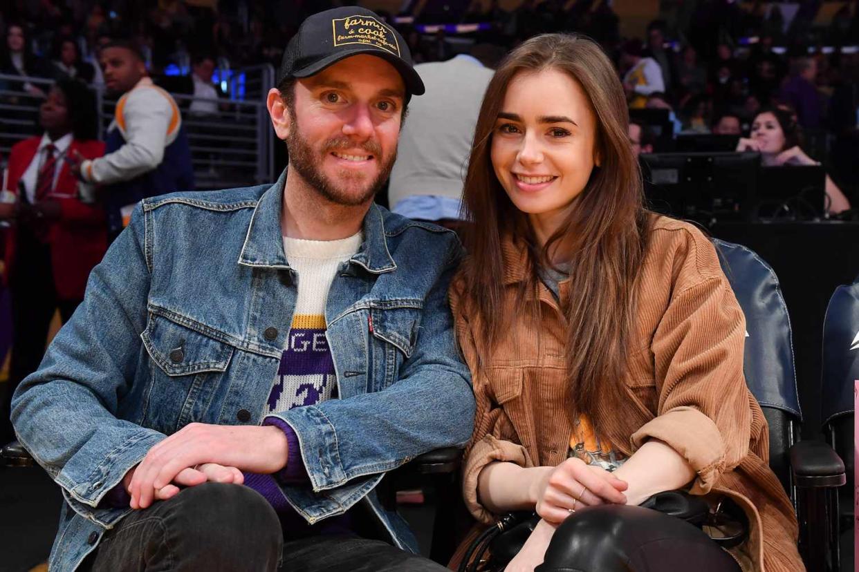 Lily Collins and Charlie McDowell