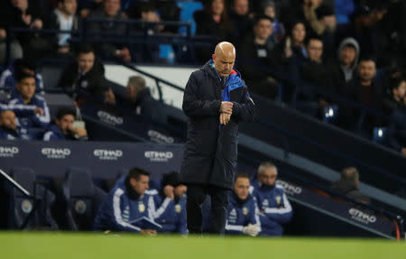 Soccer Football - International Friendly - Italy vs Argentina - Etihad Stadium, Manchester, Britain - March 23, 2018 Italy interim coach Luigi Di Biagio Action Images via Reuters/Carl Recine