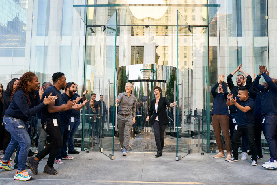 Jubelstimmung bei Apple: Der Traumlauf an der Wall Street geht weiter (Foto: © Apple)