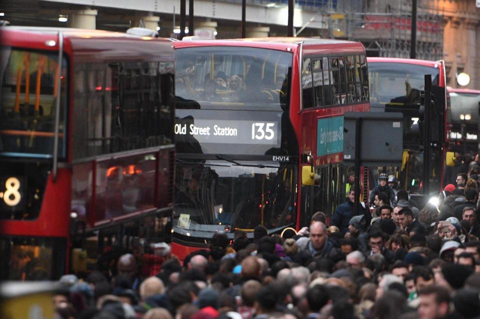 Rush-hour: Queues are expected on Wednesday (Jeremy Selwyn)