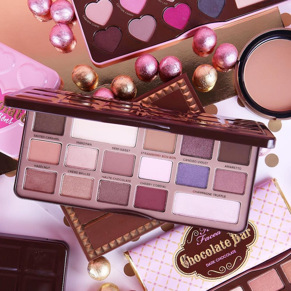 Hold the phone: Too Faced Cosmetics is dropping a huge Chocolate Vault filled with their cocoa-scented classics