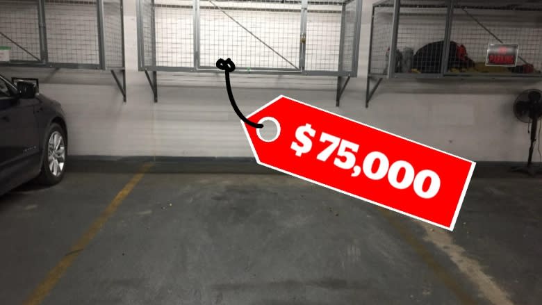 Location, location: the $75,000 Edmonton parking stall