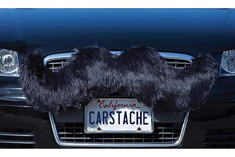 Carstache Classic Black Car Mustache