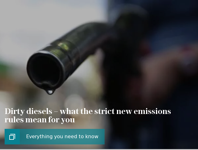 Dirty diesels – what the strict new emissions rules mean for you