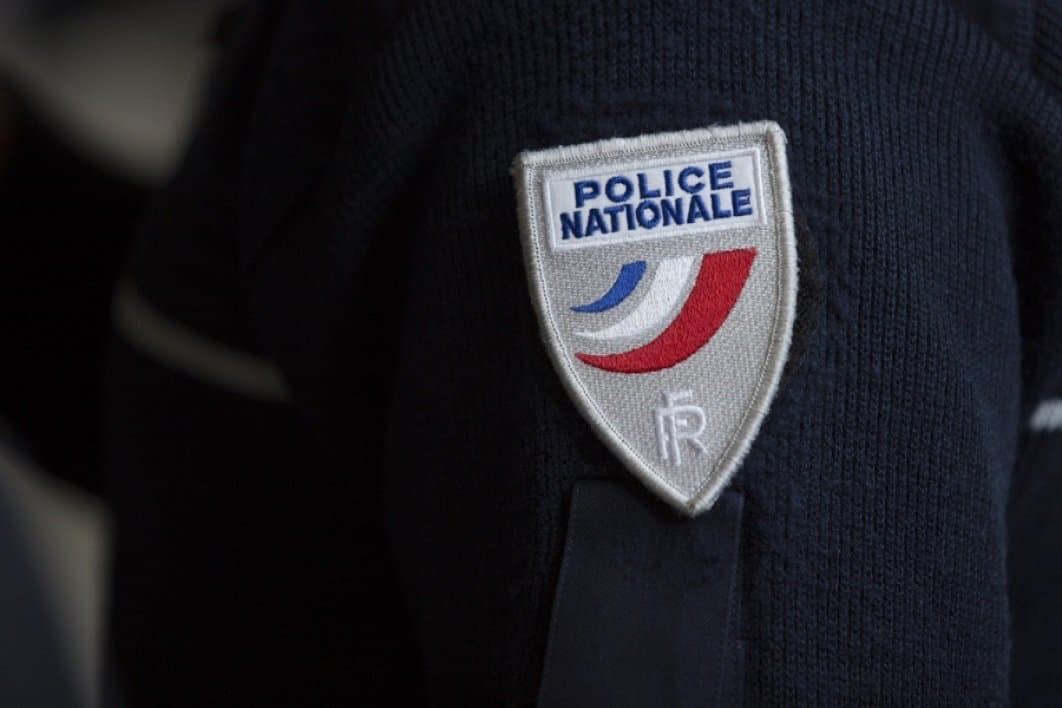 Un écusson de la police nationale (image d'illustration). 
 - - AFP