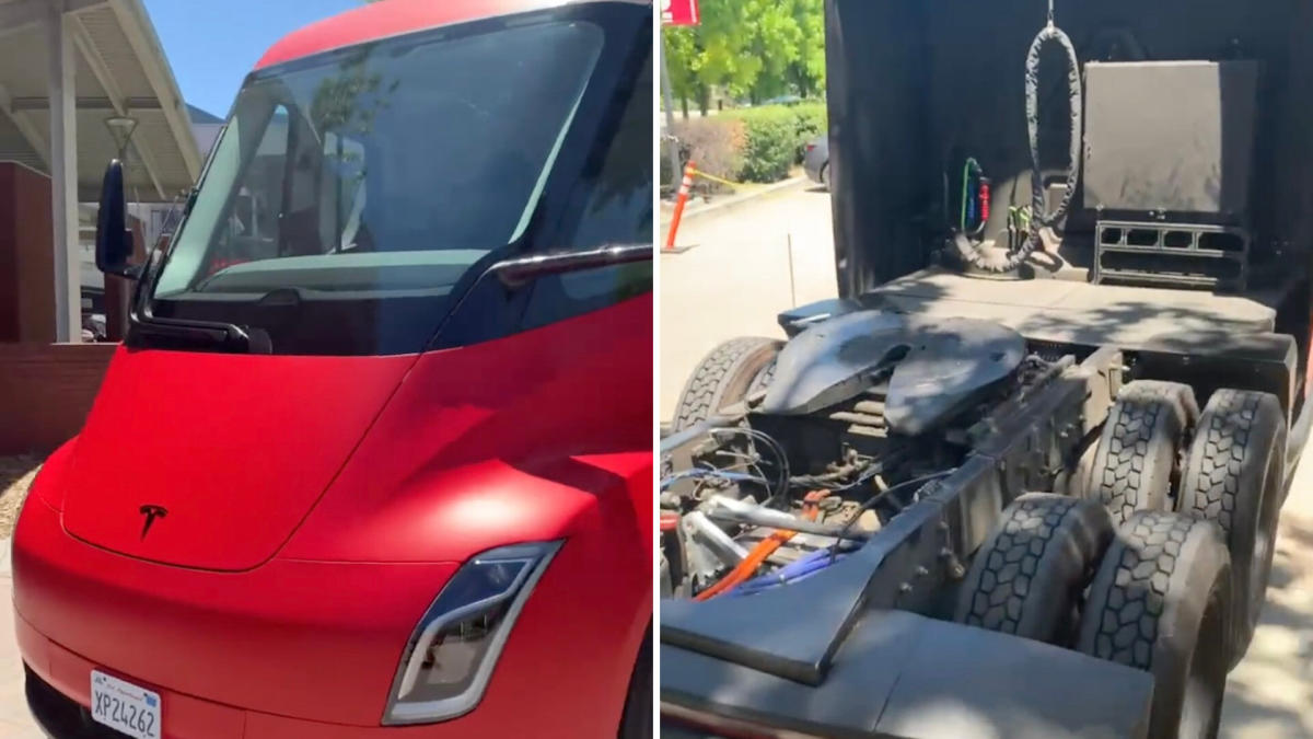 Видеоклип, предоставящ поглед отблизо на Tesla Semi, впечатлява зрителите: „Този ​​камион ще промени всичко“