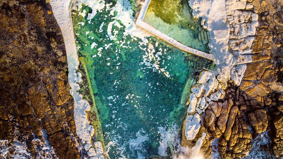 Wooley's Pool in Kalk Bay, a suburb of Cape Town, South Africa. - Jay Caboz
