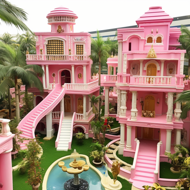 Barbie's Dreamhouse In 35 Countries Around The World AI