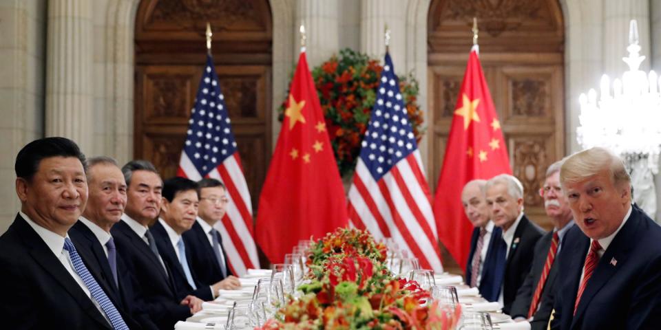 Trump Xi dinner