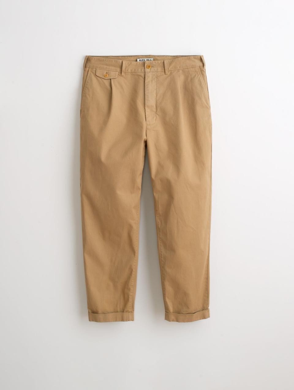 <p><a href="https://go.redirectingat.com?id=74968X1596630&url=https%3A%2F%2Fwww.alexmill.com%2Fproducts%2Fstandard-pleated-chino-in-vintage-khaki&sref=https%3A%2F%2Fwww.menshealth.com%2Fstyle%2Fg39423120%2Fbest-khaki-pants-for-men%2F" rel="nofollow noopener" target="_blank" data-ylk="slk:Shop Now;elm:context_link;itc:0;sec:content-canvas" class="link ">Shop Now</a></p><p>Standard Pleated Pant</p><p>$135.00</p><p>alexmill.com</p>