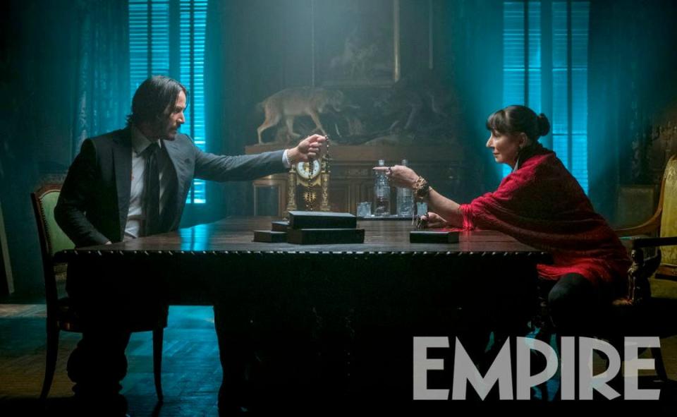 Anjelica Houston in John Wick 3 (Credit: Lionsgate/Empire)