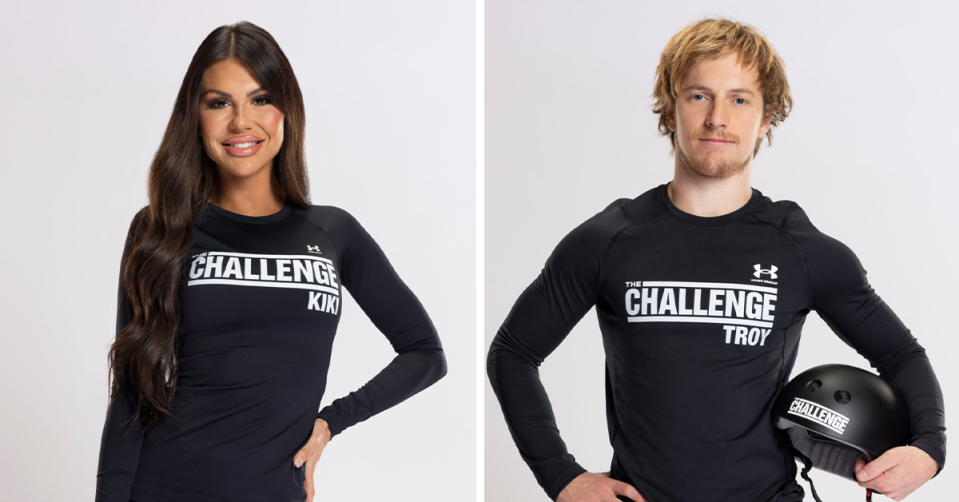 The Challenge's Kiki Morris and Troy Cullen.