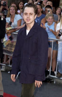 Giovanni Ribisi at the LA premiere of Walt Disney's Pirates Of The Caribbean: The Curse of the Black Pearl