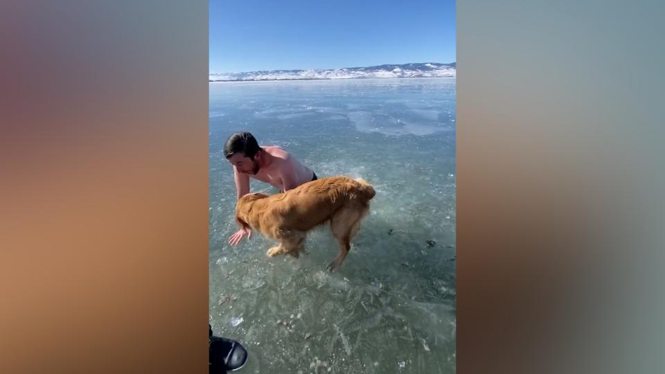 El joven no encontraba el agujero para salir a la superficie. (Crédito: TikTok/@JasonTodolist)