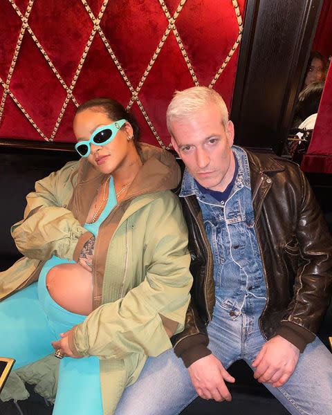 7) Rihanna and Mel Ottenberg, March 2022