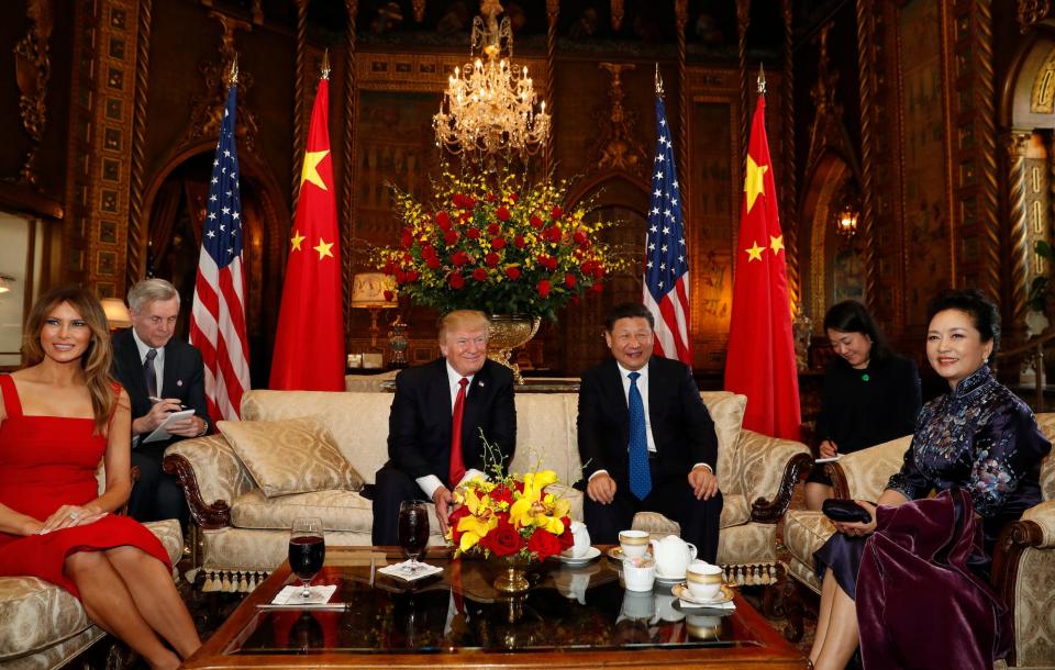 trump xi jinping Mar a Lago