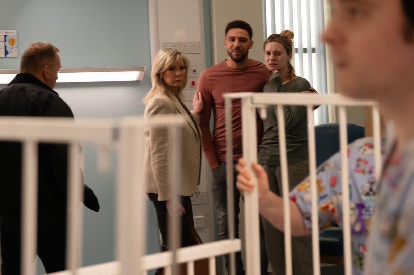 Dawn and Billy are given the heartbreaking news about Evan -Credit:ITV