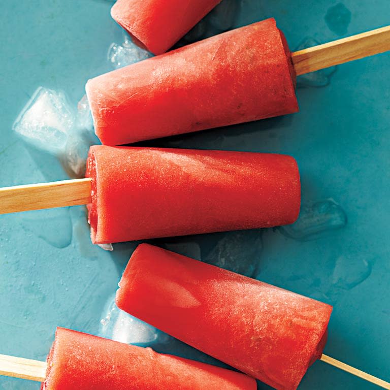 Watermelon-Jalapeño Ice Pops