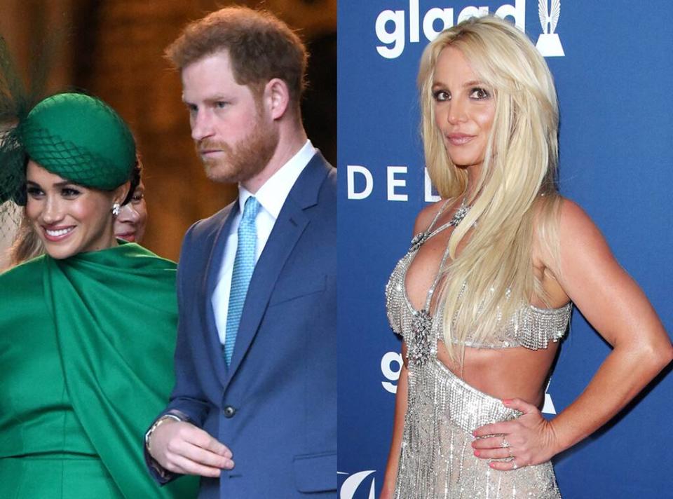 Meghan Markle, Prince Harry, Britney Spears