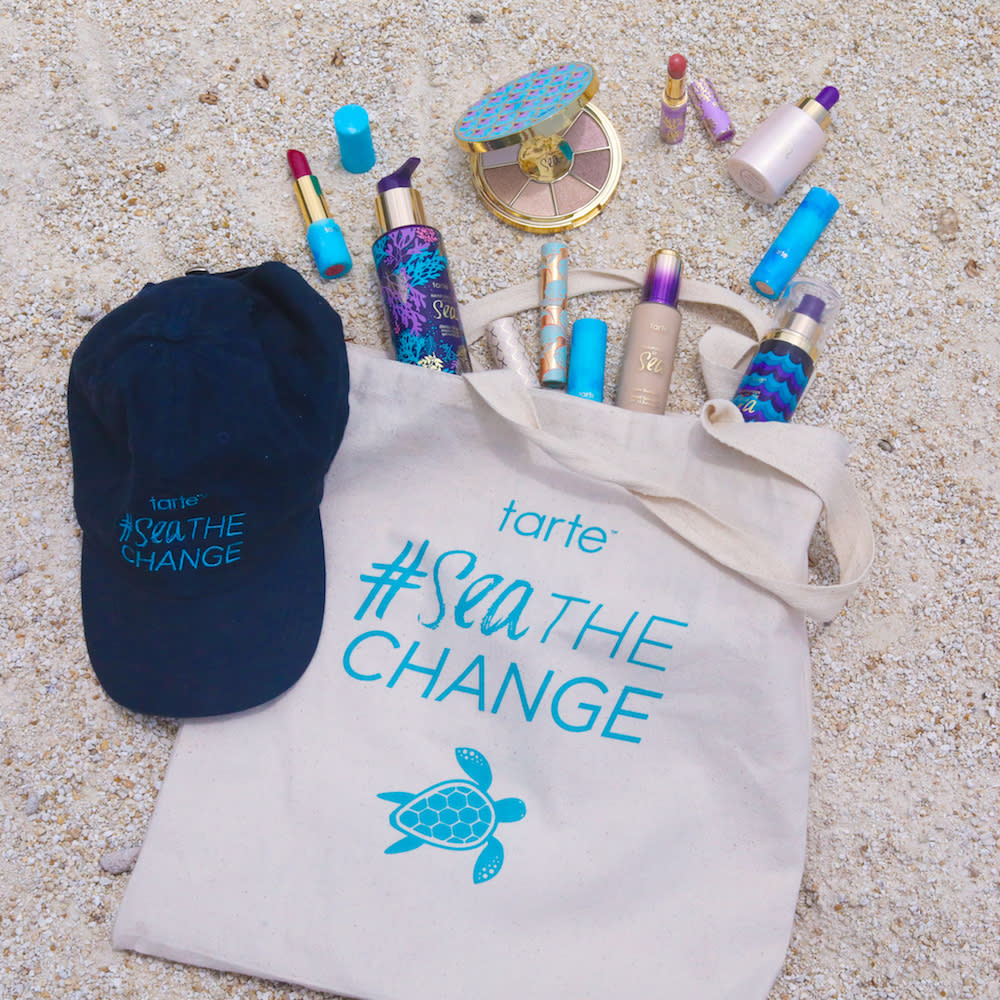Celebrate Tour de Turtles with Tarte Cosmetics, by shopping their Rainforest of the Sea collection