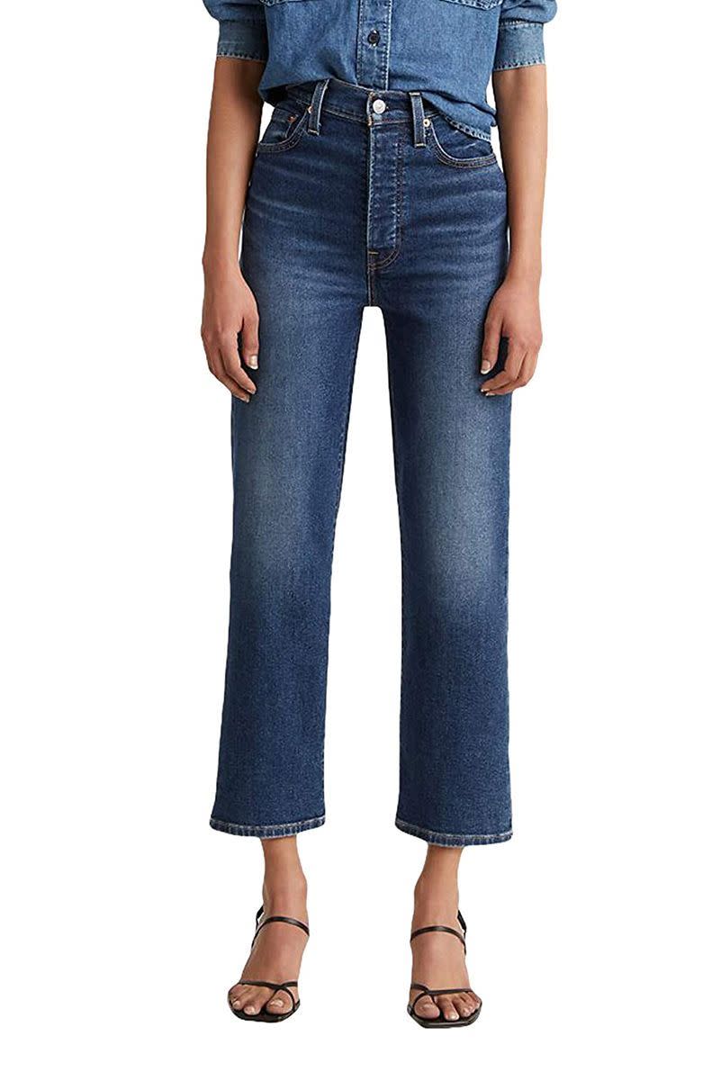 Ribcage Straight Ankle Jeans