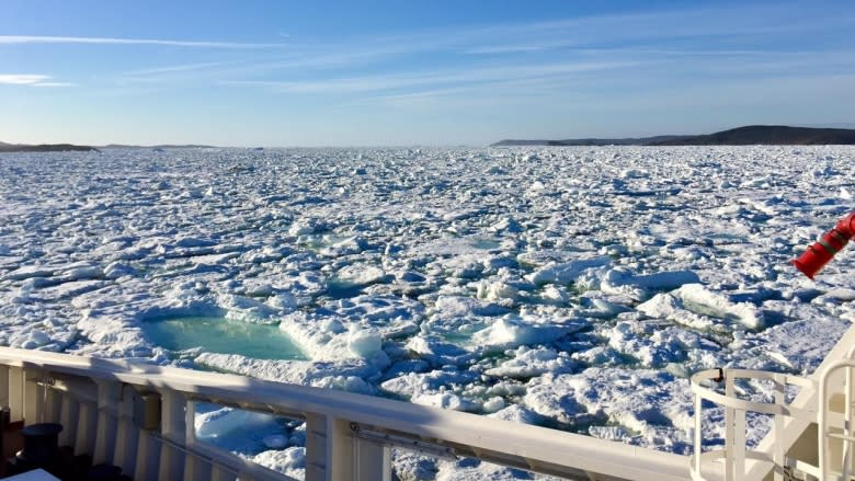 Ice damage puts Fogo Island ferry Veteran out of service, again