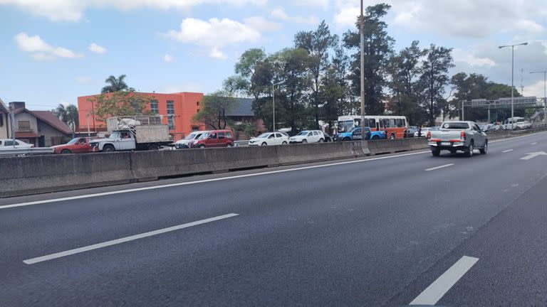 Demoras en la General Paz por una manifestación