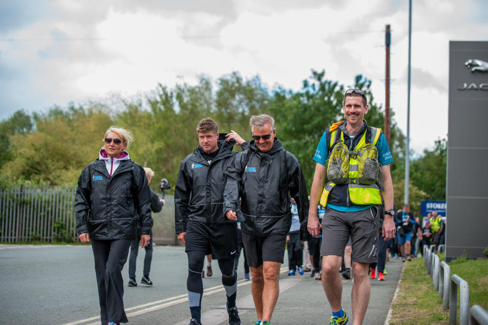 Former Scotland player Charlie Nicholas joins Prostate Cancer UK's March for Men