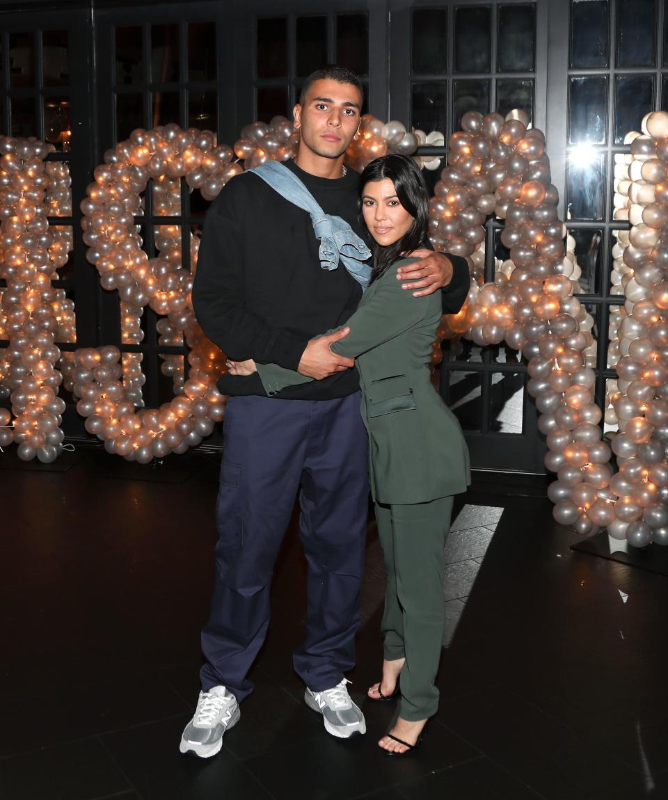 Kourtney Kardashian and Younes Bendjima 